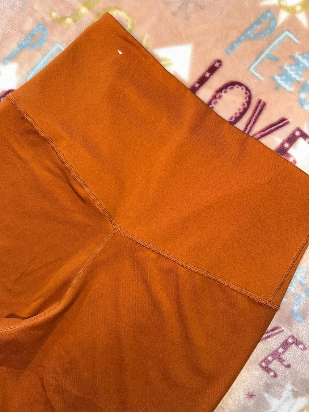 Nike Women’s Burnt Orange High-Rise Bike Shorts